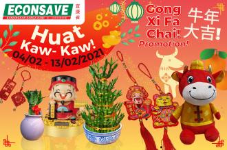 Econsave CNY Decoration Items Promotion (4 February 2021 - 13 February 2021)