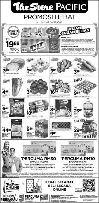 The Store and Pacific Hypermarket Chinese New Year Promotion (9 February 2021 - 10 February 2021)