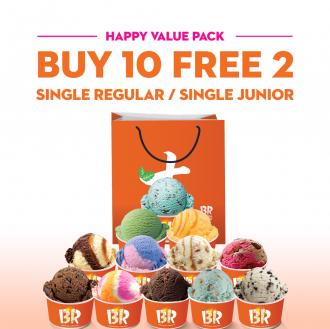 Baskin Robbins CNY Party Pack Buy 10 FREE 2 Promotion