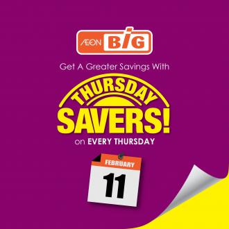 AEON BiG Thursday Savers Promotion (11 Feb 2021)