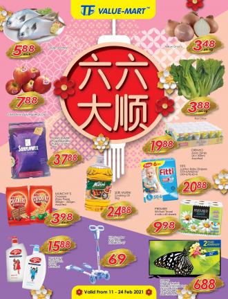 TF Value-Mart Chinese New Year Promotion Catalogue (11 February 2021 - 24 February 2021)