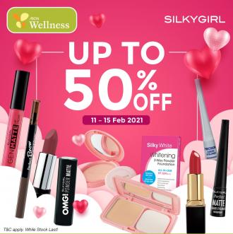 AEON Wellness Silkygirl Cosmetics Promotion Up To 50% OFF (11 February 2021 - 15 February 2021)