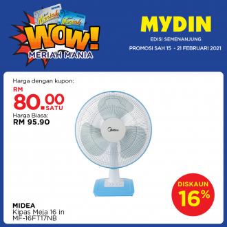 MYDIN Meriah Mania Coupons Promotion (15 February 2021 - 21 February 2021)