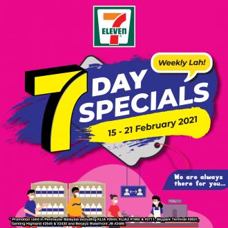 7 Eleven 7 Days Special Promotion (15 Feb 2021 - 21 Feb 2021)