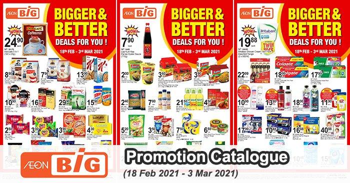 AEON BiG Promotion Catalogue (18 Feb 2021 - 3 Mar 2021)