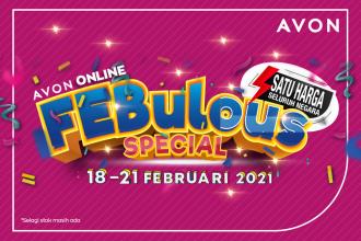 Avon Online FEBulous Special Sale (18 Feb 2021 - 21 Feb 2021)