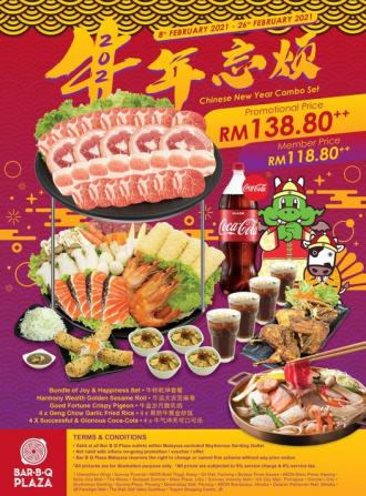 Bar.B.Q Plaza Chinese New Year 4 Pax Menu Promotion (valid until 26 Feb 2021)