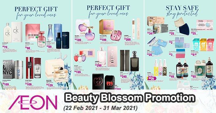 AEON Beauty Blossom Promotion (22 Feb 2021 - 31 Mar 2021)