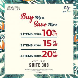 Universal Traveller Buy More Save More Sale at Johor Premium Outlets (19 Feb 2021 - 28 Feb 2021)