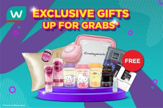 Watsons Free Gift with Purchase Promotion (23 February 2021 - 29 March 2021)