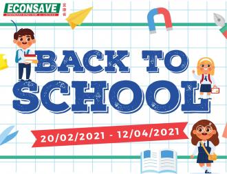 Econsave Back to School Promotion (20 February 2021 - 12 April 2021)