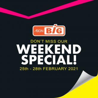 AEON BiG Weekend Promotion (25 February 2021 - 28 February 2021)