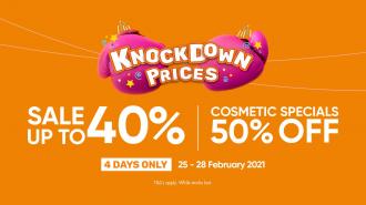 Guardian Knockdown Prices Sale Up To 50% OFF (25 Feb 2021 - 28 Feb 2021)