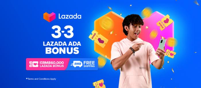 Lazada 3.3 Sale (3 March 2021)