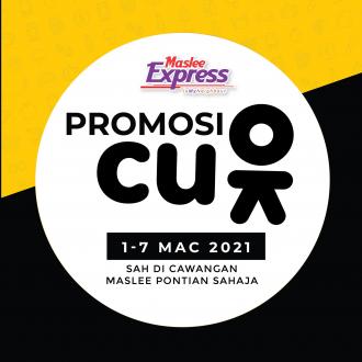 Maslee CU OK Promotion (1 March 2021 - 7 March 2021)