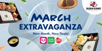 Sushi King March Extravaganza Deals Promotion (1 Mar 2021 - 31 Mar 2021)