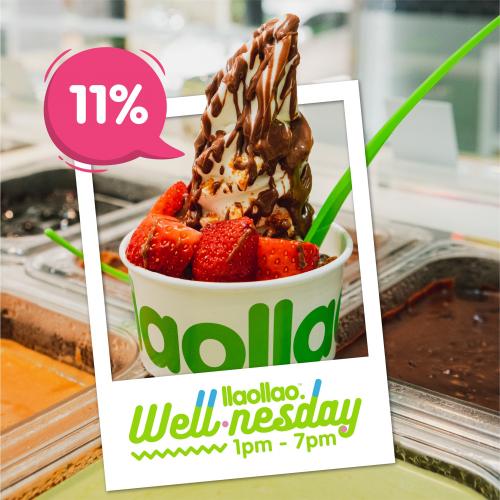 llaollao Wednesday Wellnesday Promotion Discount 11% OFF (3 March 2021)