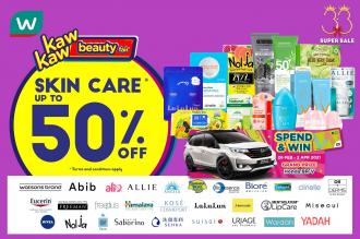 Watsons Skincare Sale Up To 50% OFF (3 Mar 2021 - 8 Mar 2021)