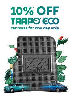 Trapo World Wildlife Day Promotion Eco Car Mats 10% Off (3 March 2021)