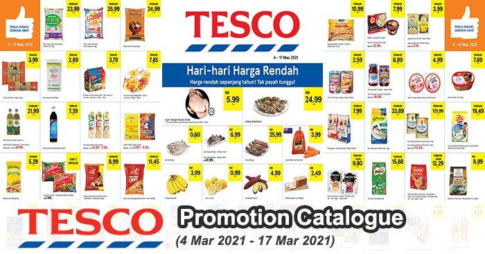 Tesco Weekly Promotion Catalogue (4 Mar 2021 - 17 Mar 2021)