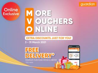 Guardian Online March 2021 FREE Voucher Promotion (3 Mar 2021 - 31 Mar 2021)