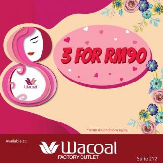 Wacoal Special Sale 3 @ RM90 at Genting Highlands Premium Outlets (5 Mar 2021 - 7 Mar 2021)
