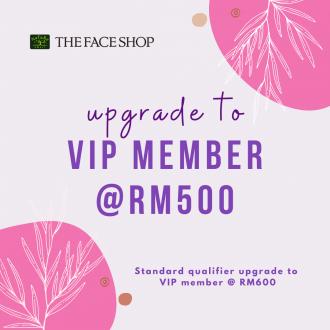 The Face Shop Upgrade VIP Member @ RM500 Spend Promotion (1 March 2021 - 7 March 2021)