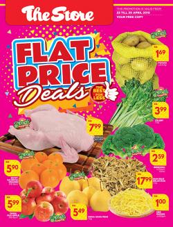 The Store Flat Price Deals (23 April 2018 - 30 April 2018)