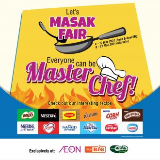 AEON Nestle Masak Fair Promotion (4 March 2021 - 21 March 2021)
