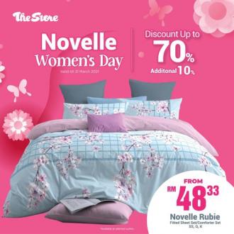 The Store Novelle Women's Day Sale Discount Up To 70% (valid until 31 March 2021)