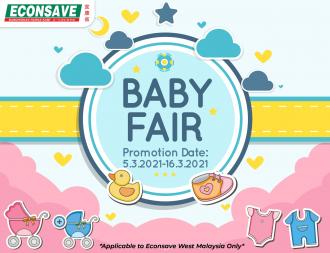 Econsave Baby Fair Promotion (5 March 2021 - 16 March 2021)