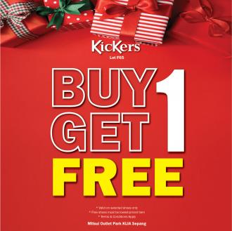 Kickers Buy 1 FREE 1 Sale at Mitsui Outlet Park (valid until 14 Mar 2021)