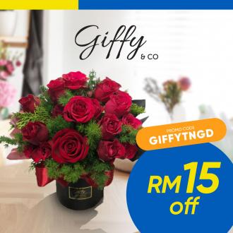 Giffy & Co Promotion RM15 OFF Promo Code with Touch 'n Go eWallet (1 March 2021 - 31 December 2021)