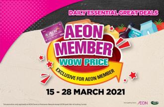 AEON Member Wow Price Promotion (15 March 2021 - 28 March 2021)