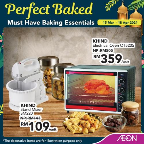 AEON Baking Essentials Promotion (15 March 2021 - 18 April 2021)