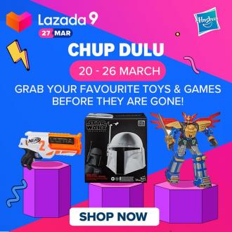 Hasbro Chup Dulu Promotion on Lazada Birthday Sale (20 March 2021 - 26 March 2021)