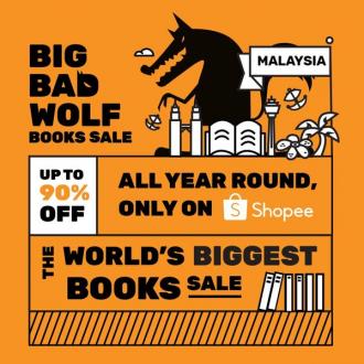 Big Bad Wolf Books Sale Up To 90% OFF on Shopee