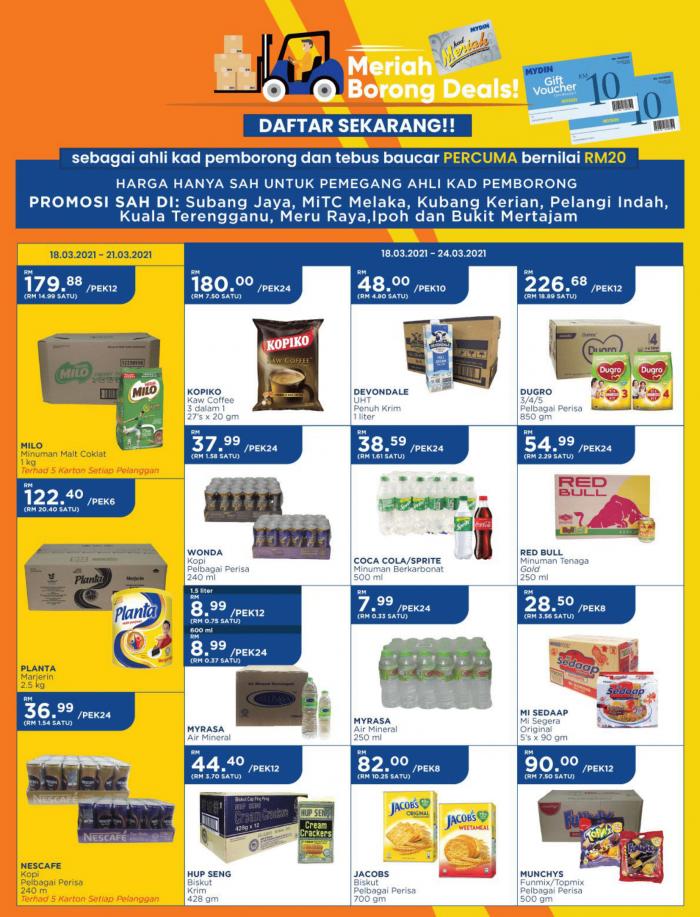 MYDIN Super Savings Promotion Catalogue (18 March 2021 - 28 March 2021)