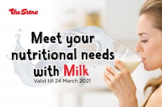 The Store Milk Promotion (valid until 24 March 2021)