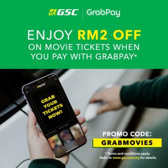GSC RM2 OFF Promotion pay with GrabPay (18 Mar 2021 - 7 Apr 2021)
