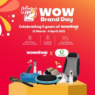 Ogawa WOW Brand Day Sale Up To 66% OFF on WOWShop (22 March 2021 - 4 April 2021)