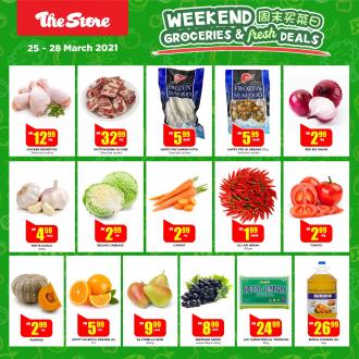The Store Weekend Groceries & Fresh Deals Promotion (25 March 2021 - 28 March 2021)