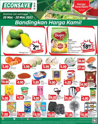 Econsave Weekend Promotion (26 March 2021 - 28 March 2021)