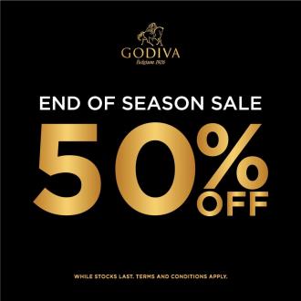 Godiva End Of Season Sale 50% OFF at Genting Highlands Premium Outlets (1 March 2021 - 30 April 2021)