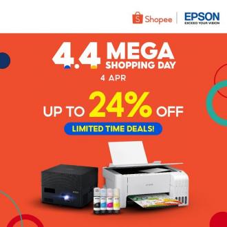 Epson 4.4 Sale Up To 24% OFF on Shopee (4 April 2021)