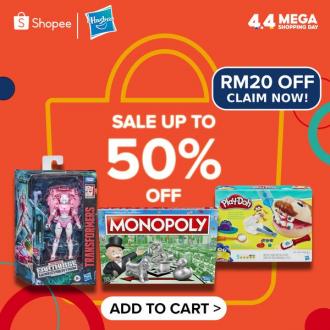 Hasbro 4.4 Sale Up To 50% OFF on Shopee