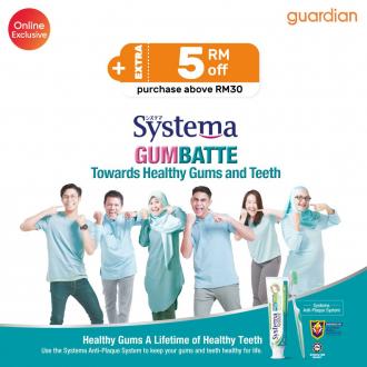 Guardian Online Systema RM5 OFF Promotion (1 April 2021 - 30 April 2021)