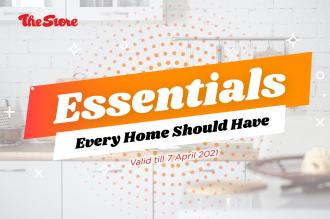 The Store Home Essentials Promotion (valid until 7 April 2021)