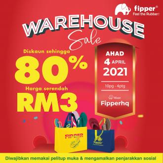 Fipper Slipper Warehouse Sale Up To 80% OFF (4 April 2021)