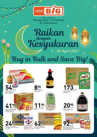 AEON BiG Ramadan Buy in Bulk Promotion (1 April 2021 - 28 April 2021)